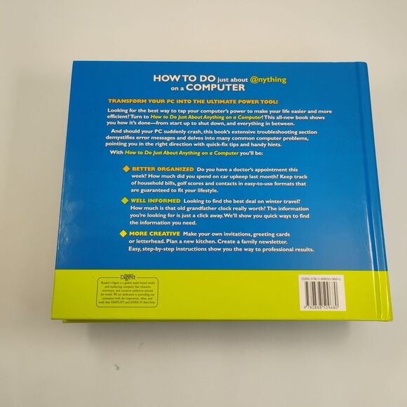 How To Do Just About Anything On A Computer Vista Edition Readers Digest - Picture 2 of 15